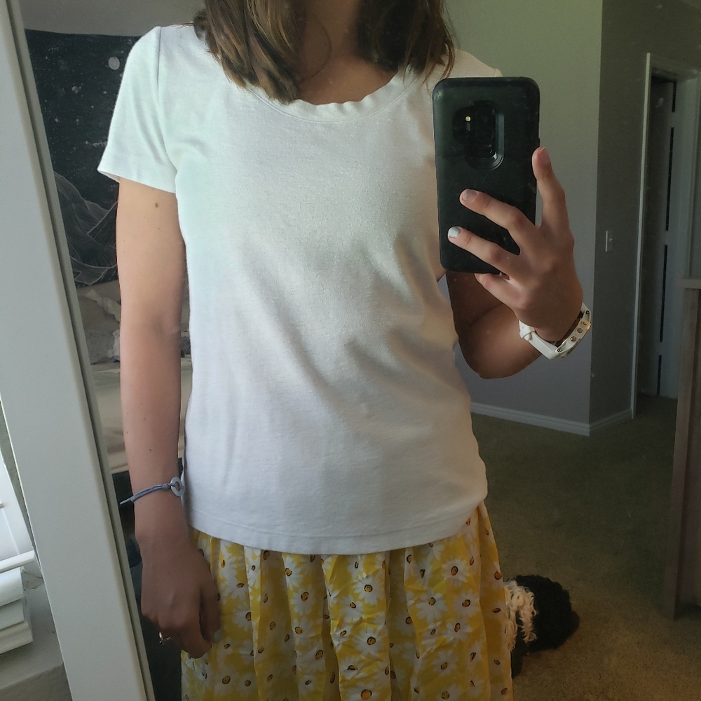 ☆classic white tee☆